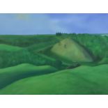 Andrew Norris (born 1961) - Two oil paintings - "Dorsetshire Gap I", signed, canvas 28ins x 36ins,