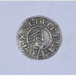 Ethelred I (865-871) - Silver Penny, 20.8mm, 1.4g, F