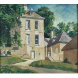 ***Norman Thomas Janes (1892-1980) - Oil painting - "Waddon Manor, Dorset", monogrammed, canvas 15.