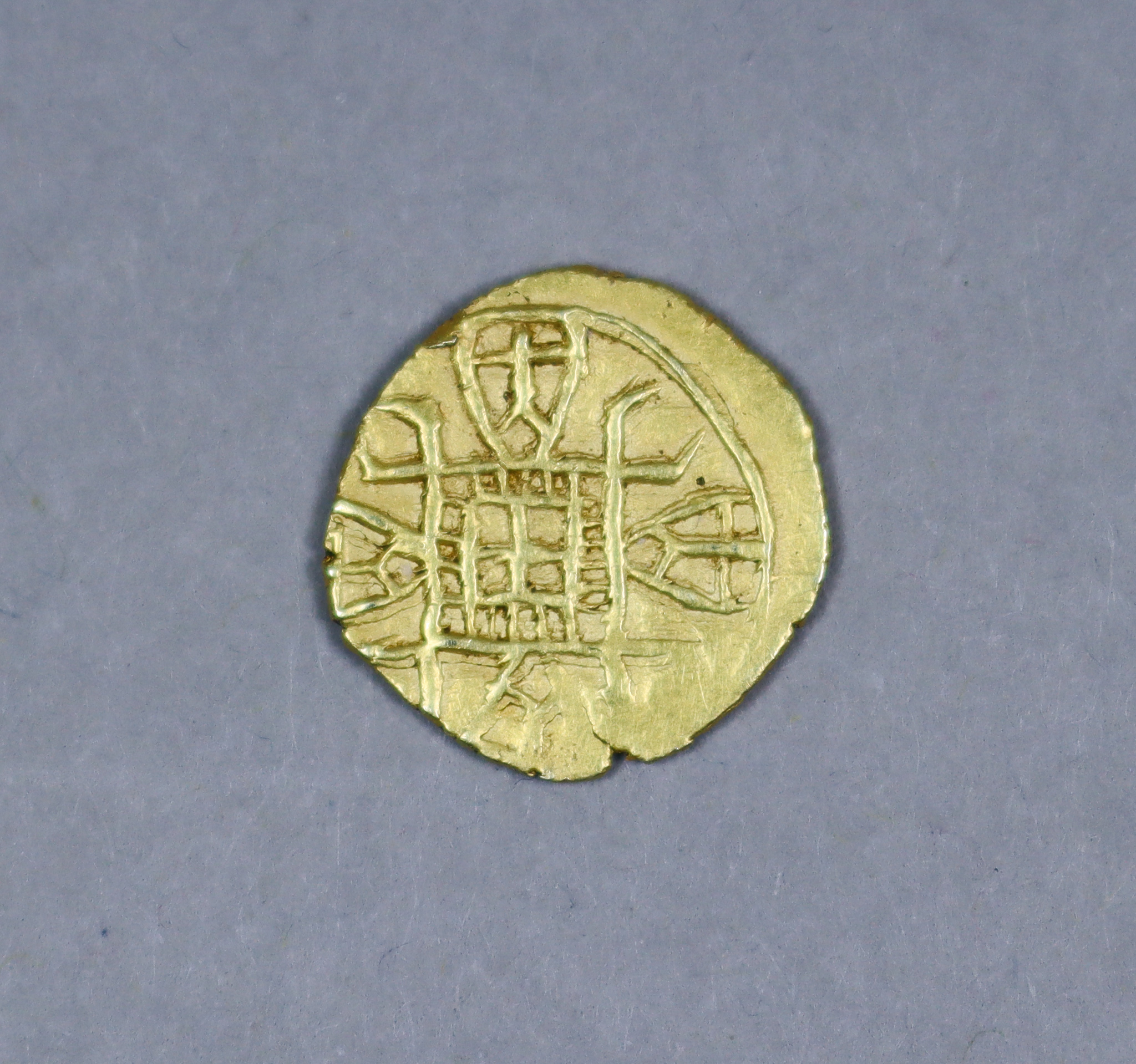 Gold Thrymsa (640-660) Northumbria/York, 14mm. 1.3g, VF - Image 2 of 2