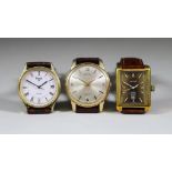 A Mixed Lot of 20th Century Wrist Watches, comprising - a 20th Century Tiara gentleman's automatic