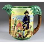 A Royal Doulton Pottery Treasure Island Jug, No. 48 of 600, Introduced in 1934, modelled by