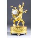 A Late 19th Century French Ormolu Desk Timepiece, the pocket watch timepiece by John Dwerrihouse