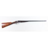 A 16 Bore Side by Side Shotgun, by Cogswell & Harrison, Serial No. 40378, 27ins blued steel barrel