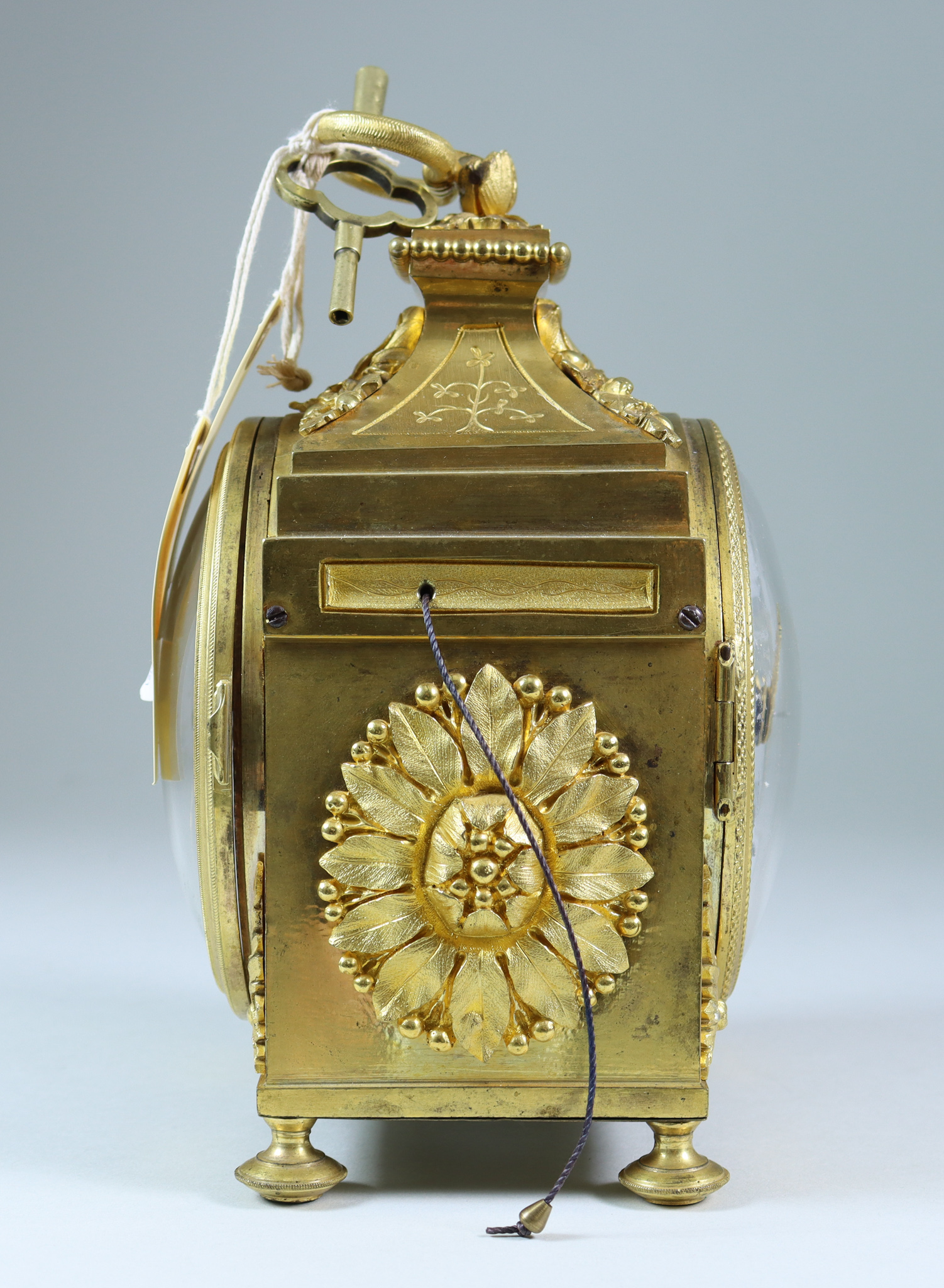 An Early 19th Century French Ormolu 'Pendule d'Officier' Mantle Clock, by F.S. Antoine Konner, - Image 15 of 16