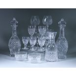A Waterford Glass "Colleen" Pattern Part Table Service (85 pieces)