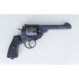 A De-Activated Webley MK VI Revolver, Serial No. 162334, calibre .455, (1915), 8ins blued steel,