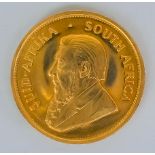 A Krugerrand Coin, 1974, fine/fair