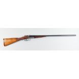 A 20 Bore Side by Side Shotgun, by Cogswell & Harrison, Serial No. 57427, 27.75ins blued steel