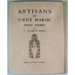 Elian Jalabert Edon - "Artisans du Vieux Maroc", Limited Edition No. 478 of 500, published in