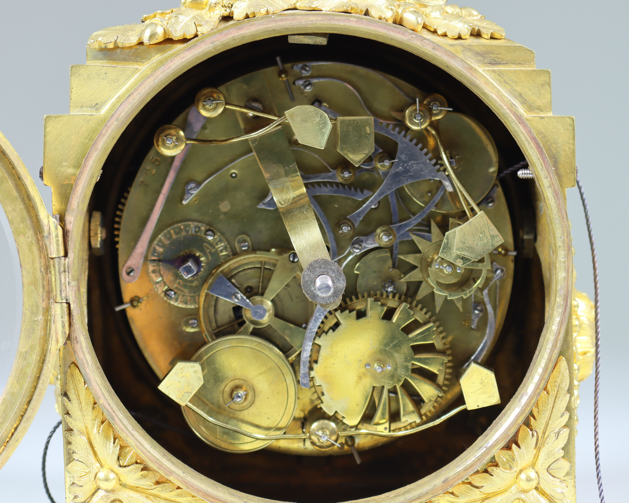 An Early 19th Century French Ormolu 'Pendule d'Officier' Mantle Clock, by F.S. Antoine Konner, - Image 4 of 16