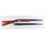 A 12 Bore Over and Under Twin Barrel Set, by Lincoln, Serial No. 19673, 00308 (on spare barrel),