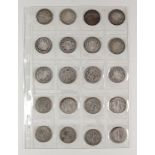 A Collection of British Pre-Decimalisation Silver Coinage, various Note: This lot is not subject