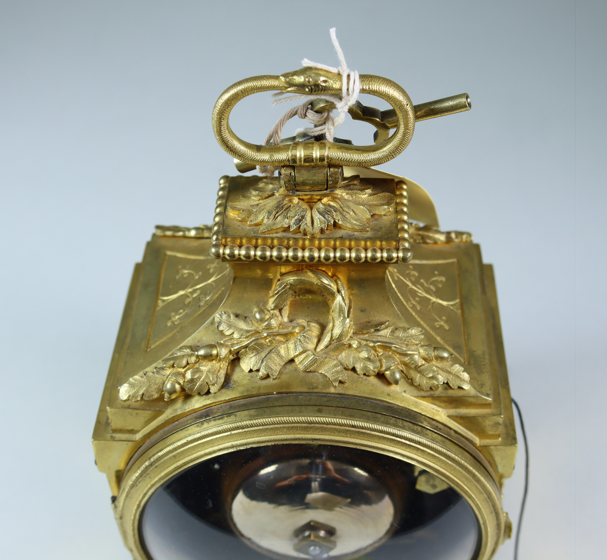 An Early 19th Century French Ormolu 'Pendule d'Officier' Mantle Clock, by F.S. Antoine Konner, - Image 9 of 16