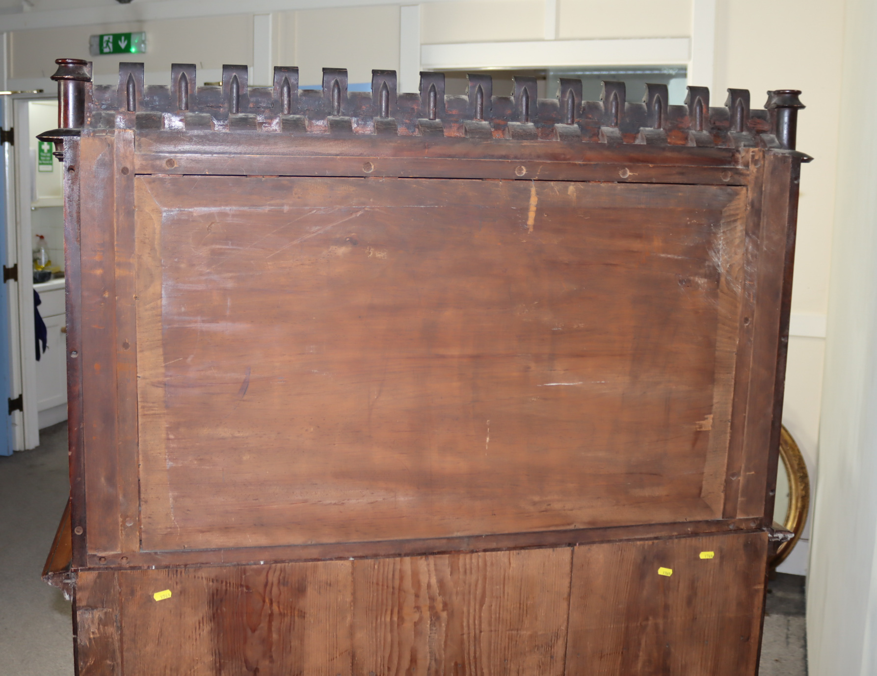 A Victorian Mahogany Gothic Pattern Sideboard, designed by Edward Welby Pugin (1834-1875), for the - Image 7 of 7