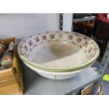 MINTO AND BRISTOL WARE POTTERY TOILET BOWLS (2)