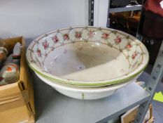 MINTO AND BRISTOL WARE POTTERY TOILET BOWLS (2)