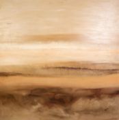 VILJA (MODERN, AUSTRALIAN) OIL ON BOARD Abstract Landscape Signed and dated (19)84 47 ½? x 47 ½? (