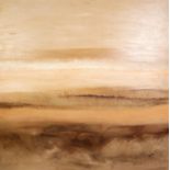 VILJA (MODERN, AUSTRALIAN) OIL ON BOARD Abstract Landscape Signed and dated (19)84 47 ½? x 47 ½? (