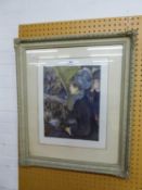 A TATE GALLERY RENOIR COLOUR PRINT REPRODUCTION