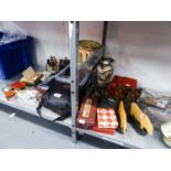 HALINA 'DISCOVERY' 20 x 50 FIELD BINOCULARS AND MINOR COLLECTABLES TO INCLUDE; FOUR TOY CARS, CARDS,