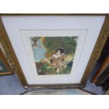 AFTER SIR THOMAS LAWRENCE SIGNED MEZZOTINT ?The Red Boy? 14? x 11? PERCY H. MARTINDALE SIGNED