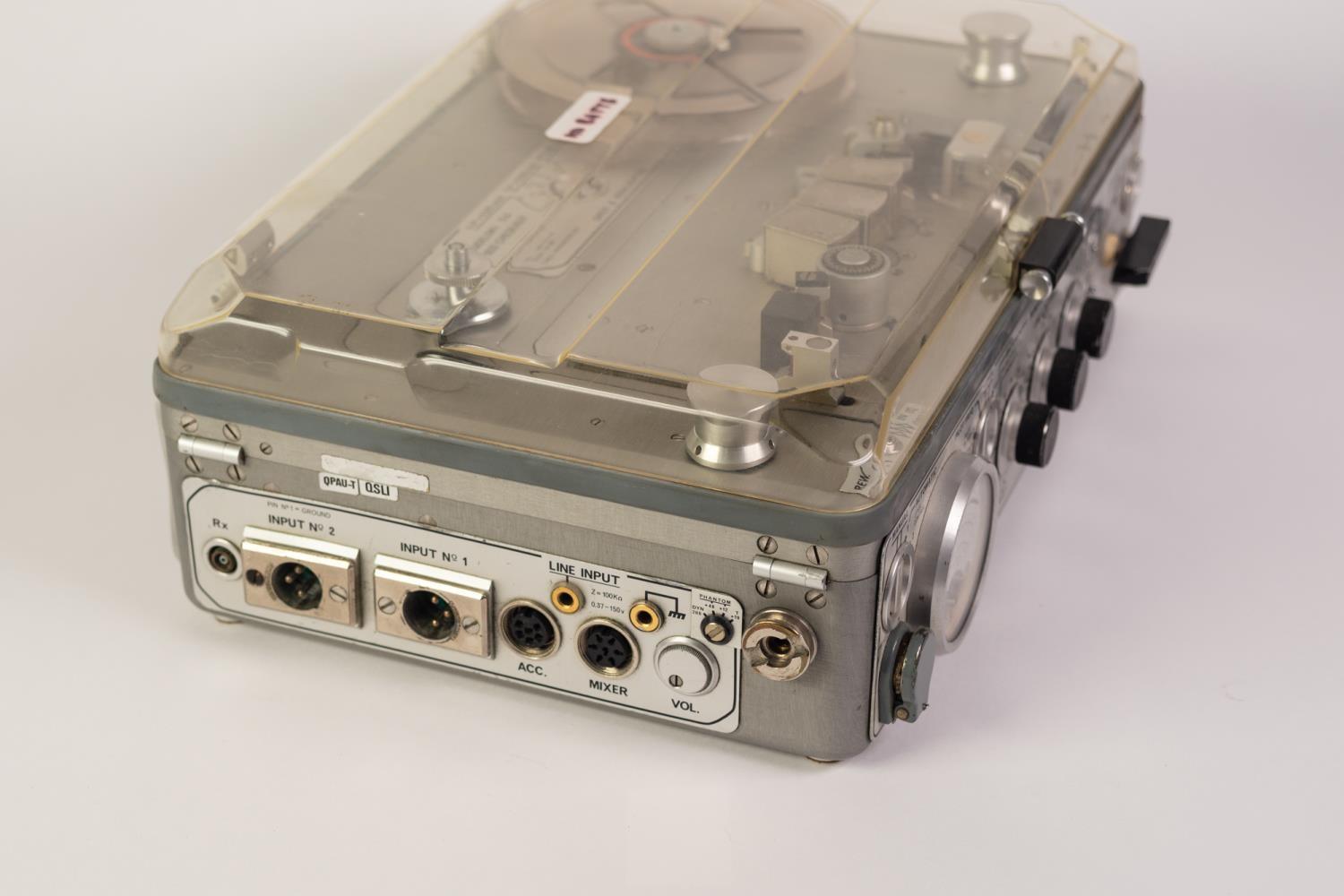 NAGRA MODEL 4.2, MONO PORTABLE REEL TO REEL RECORDER, produced late 1970s onwards, three speed, with - Image 4 of 8