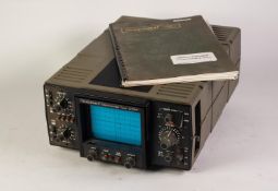 TELEQUIPMENT, VINTAGE OSCILLOSCOPE TYPE D1011, 2 channels, made in England, with original