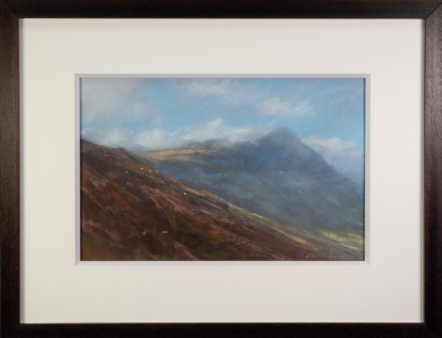 JAMES BARTHOLOMEW (b.1970) PASTEL ?Storm Clearing, Langdales, Lake District? Signed 13? x 20? ( - Image 2 of 2