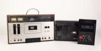 MARANTZ Model CP230/CP430 STEREO CASSETTE RECORDER, with handbook; Vintage AKAI STEREO CASSETTE