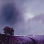BARRY HILTON (b.1941) ARTIST SIGNED LIMITED EDITION COLOUR PRINT ?Lavender Skies?, (36/195), no