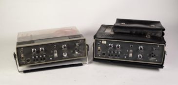 TWO VINTAGE, TANDBERG, REEL TO REEL TAPE RECORDERS MODEL 11, made in Norway, these units are compact