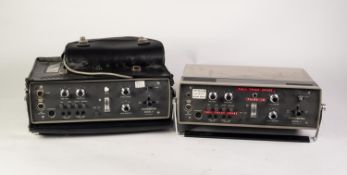 TWO VINTAGE, TANDBERG, REEL TO REEL TAPE RECORDERS model 11, made in Norway, these units are compact