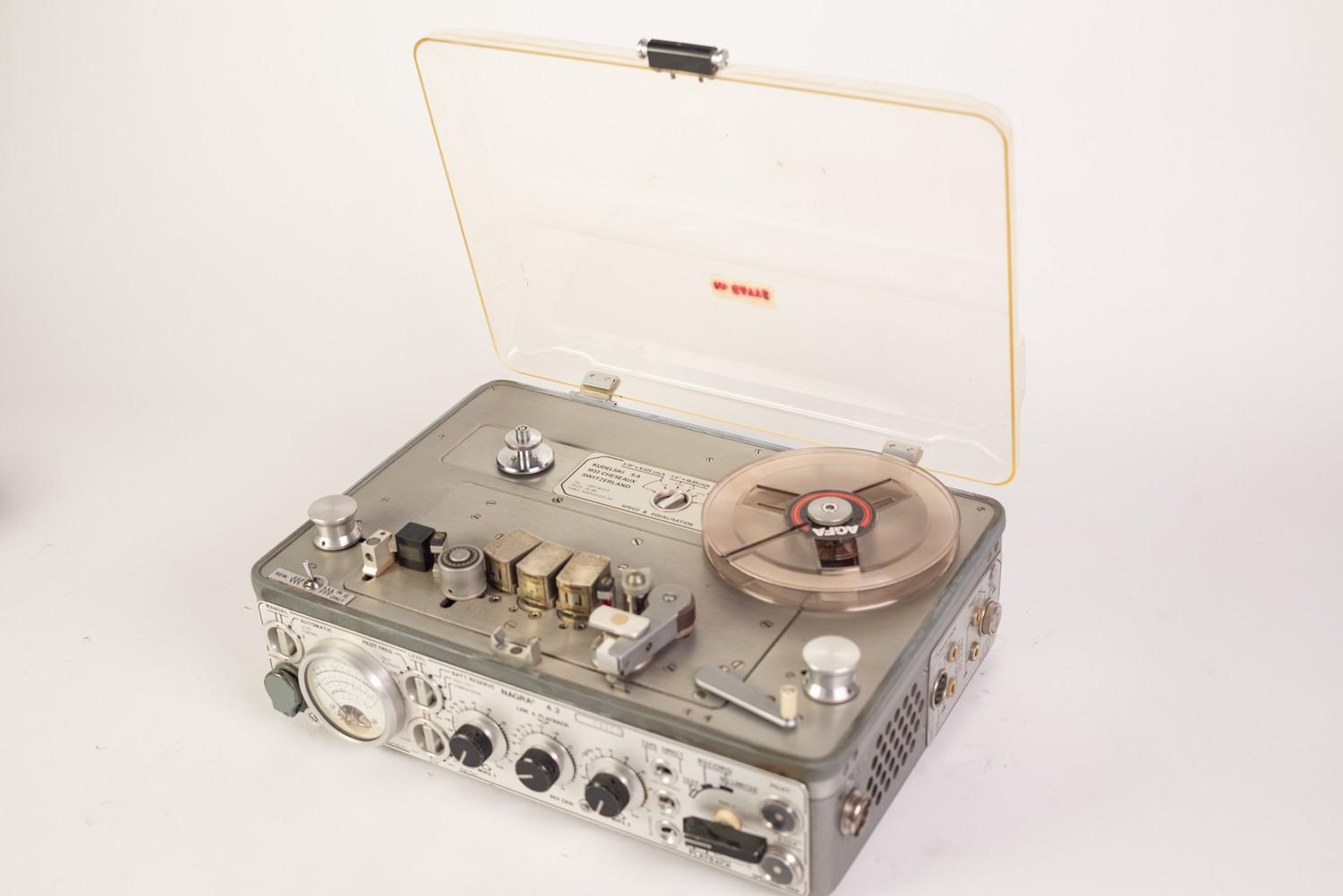 NAGRA MODEL 4.2, MONO PORTABLE REEL TO REEL RECORDER, produced late 1970s onwards, three speed, with - Image 8 of 8