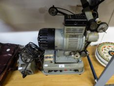A 16mm PROFESSIONAL CINE PROJECTOR 'CINE' TECHNIC' AND TRANSFORMER