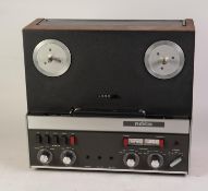 REVOX A77, MK III ANALOG REEL TO REEL, TWO CHANNEL TAPE RECORDER, made in Switzerland, with dust