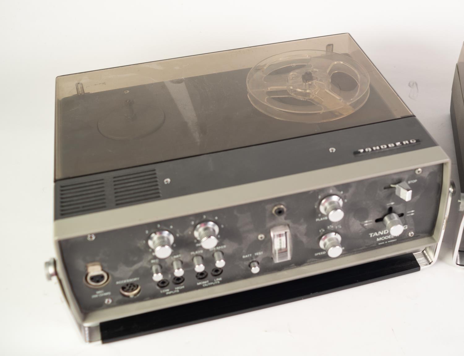 TWO VINTAGE, TANDBERG, REEL TO REEL TAPE RECORDERS model 11, made in Norway, these units are compact - Image 2 of 2