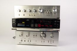 HI-FI STEREO SEPERATES, ROTEL, INTEGRATED STEREO AMPLIFIER model RA-312; AKAI, STEREO INTEGRATED