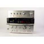 HI-FI STEREO SEPERATES, ROTEL, INTEGRATED STEREO AMPLIFIER model RA-312; AKAI, STEREO INTEGRATED