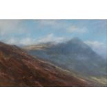 JAMES BARTHOLOMEW (b.1970) PASTEL ?Storm Clearing, Langdales, Lake District? Signed 13? x 20? (