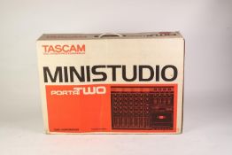 TASCAM, TEAC PROFESSIONAL DIVISION, MINI STUDIO PORTA TWO, containing a full functional mixer with