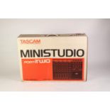 TASCAM, TEAC PROFESSIONAL DIVISION, MINI STUDIO PORTA TWO, containing a full functional mixer with