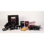 THREE VINTAGE AKG K60, HEADPHONE SETS, a selection of other pairs of headphones, together with two