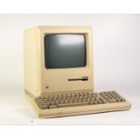 MACINTOSH PLUS 1mbm MODEL NO M0001AP, with power lead AND Apple Keyboard