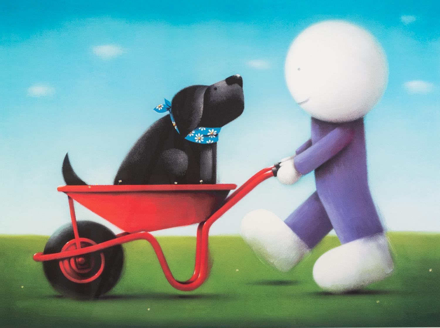 DOUG HYDE (b. 1972) ARTIST SIGNED LIMITED EDITION COLOUR PRINT?Daisy Trail?, (283/395), no