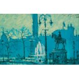 ROLF HARRIS (b.1930) ARTIST SIGNED LIMITED EDITION COLOUR PRINT ?Trafalgar Square?, (60-95), with
