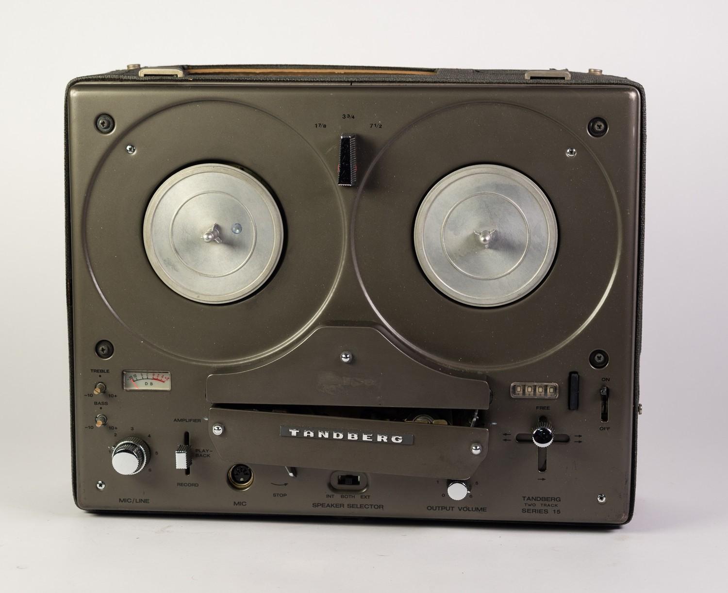 VINTAGE, TANDBERG, REEL TO REEL, TWO TRACK TAPE RECORDER SERIES 15, the model number stated is 15-