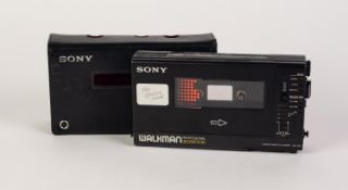 SONY WALKMAN PROFESSIONAL STEREO CASSETTE-CORDER (recorder) WM-D6C, circa 1980s, with original