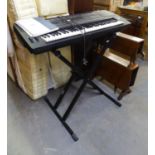 YAMAHA PSR S700 KEYBOARD ON STAND