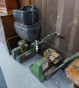 A WEBB 430 PETROL DRIVEN LAWN MOWER AND ANOTHER WEBB PETROL LAWN MOWER (2) (A.F.)(WORKING ORDER